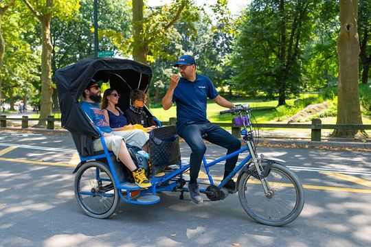 Central Park Pedicab Tour with Top of the Rock Access