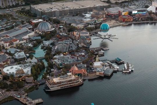 After hours 31 Mile Helicopter Tour Over All The Theme Parks