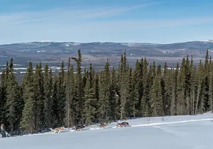 Sunset and Full Moon or Extended Ridge Top Mush