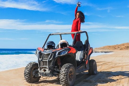 Cabo Adventure Combo: Beach UTV & Sky Bike Ride
