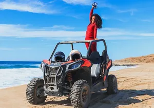 Cabo Adventure Combo: Beach UTV & Sky Bike Ride