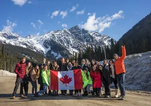 Rockies Winter Explorer 4-Day Tour from Vancouver