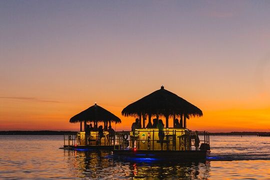 St Augustine Floating Tiki Boat Cruise with BYOB Option