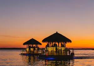 St Augustine Floating Tiki Boat Cruise with BYOB Option