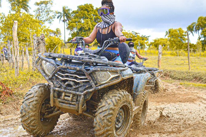 Experience in quadricycle ATV Punta Cana Playa Campo and Tradition