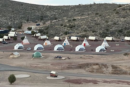 Grand Canyon Overnight Glamping with Airplane Tour