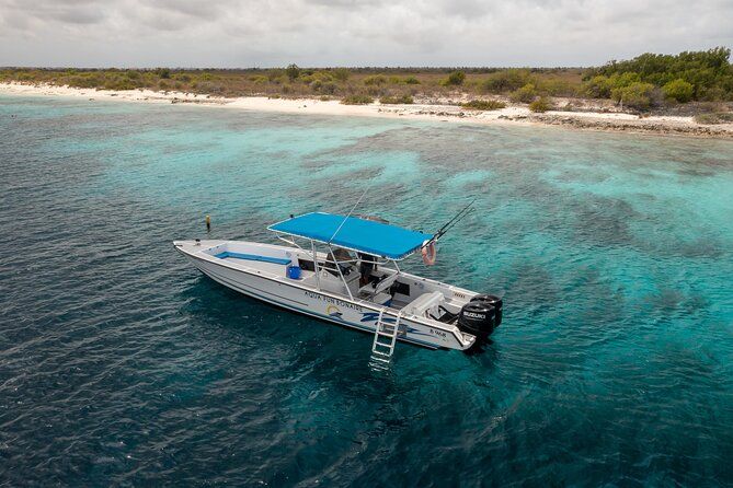Private charter with Captain Bonaire Marine Park Cruise 3hrs.