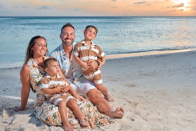 Aruba Professional Photo Shoot Experience W’ FREE Drone Shots