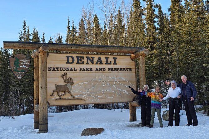 Denali National Park Plus Aurora Chase Tour