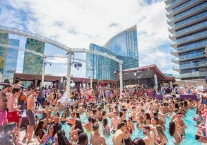 Las Vegas Pool Crawl with Party Bus & Free Drinks