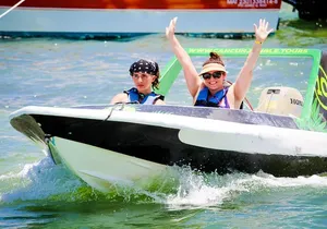 Shared Speedboat Tour: Nichupté Lagoon & Mangrove Adventure