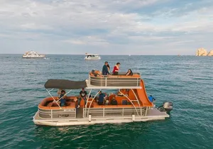 Cabo San Lucas Private 2 Deck Yacht with Drinks