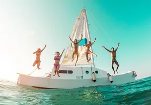 Isla Mujeres Catamaran private tour