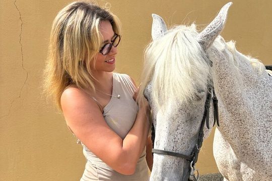 Bahamas Nassau: Beach & Trail Horseback Riding with Transport