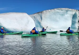 Blue Ice Kayaking Adventure at Spencer Glacier