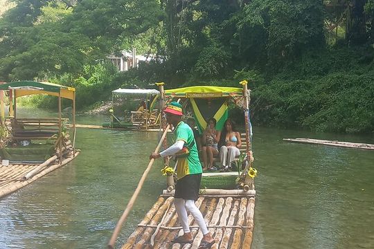 Bamboo Rafting and Horse Back Riding Combo in Ocho Rios