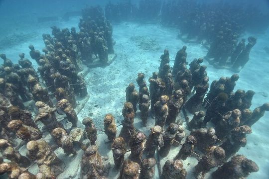 Snorkeling Adventure at the Cancun Underwater Museum