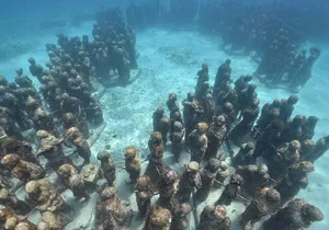 Snorkeling Adventure at the Cancun Underwater Museum