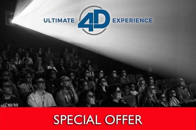 Ultimate 4D Experience at the Excalibur Hotel and Casino