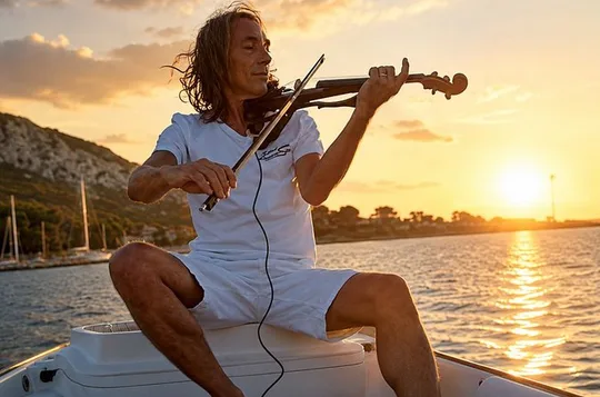 Devil's Saddle Boat Tour, Aperitif & Violin Serenade