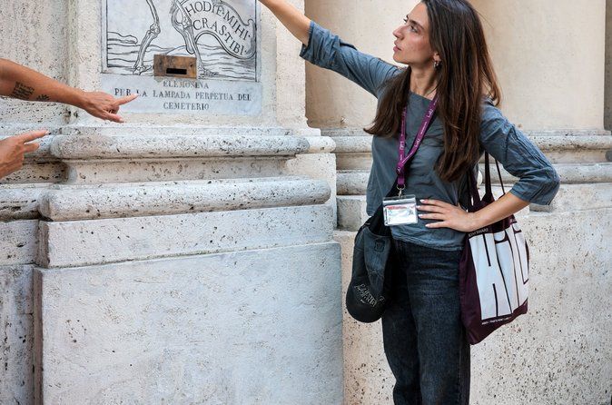 Rome Ghosts, Secrets Stories & Dark History Tour with Tasty Bites