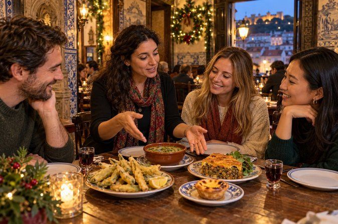 Lisbon Autumn Vegetarian Food & Historic Tavern Walk