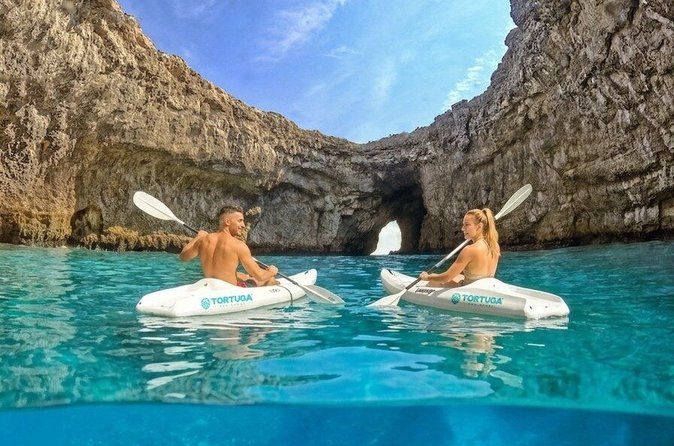 Malta: Coral Lagoon & Cave – By Kayak