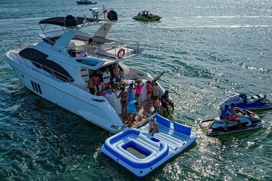 Miami Luxury Yacht Charter with Jetskis and Water Toys