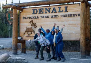 Overnight Denali National Park plus Aurora Chase Tour