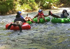 Jamaica River Rapids Drift into Tranquility