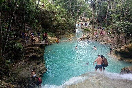 Dunn's River Falls and Blue Hole Tour from Montego Bay
