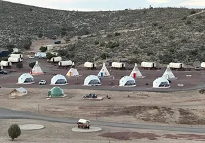 Grand Canyon Overnight Glamping with Helicopter & Skywalk