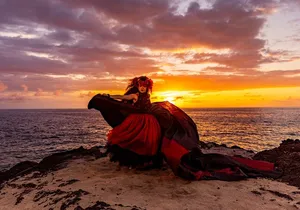 Feast and Fire Luau Outrigger Kona Resort and Spa