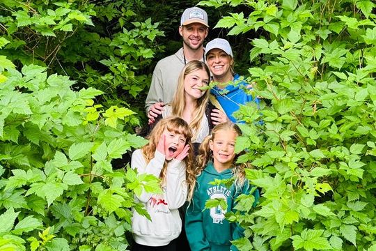 Rainforest walk alongside rivers, cascades and massive evergreens