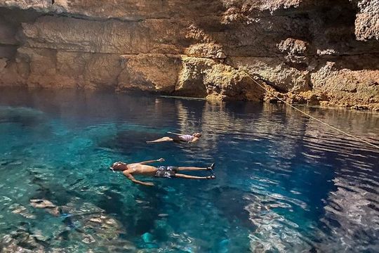 Cancun Cenote Adventure Tour Swim in Tulum Stunning Lagoons