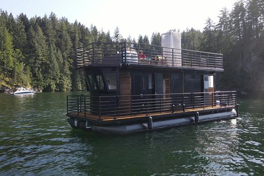 Private Sauna Boat Experience in Vancouver