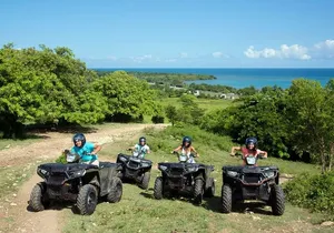 ATV and Bamboo Rafting Adventure with Pick Up from Montego Bay