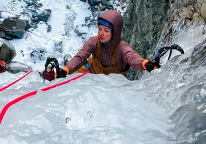 Winter Ice Climbing from Seward