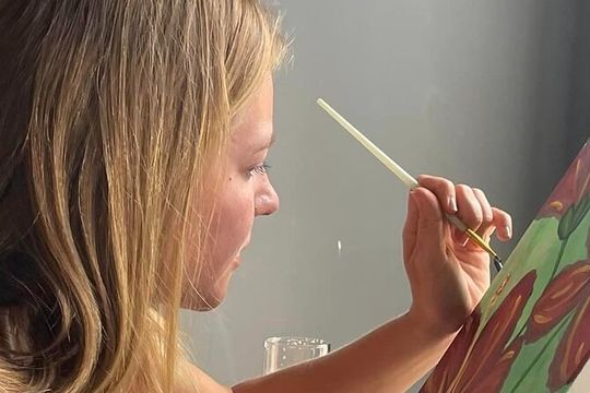 Hawaiian Style Paint Party at Koʻolau Distillery, Paint & Sip