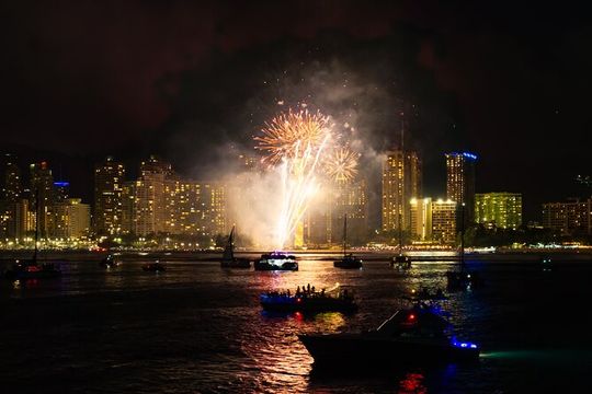Private Luxury Sunset Fireworks Cruise Aboard Limitless