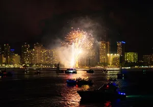 Private Luxury Sunset Fireworks Cruise Aboard Limitless