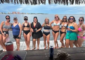 Private 90 Minute Tiki Boat Tour on Fort Myers Beach