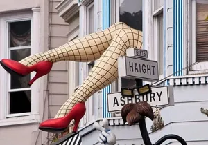 Ashbury Hippie Hunt San Francisco Art Walk Haight