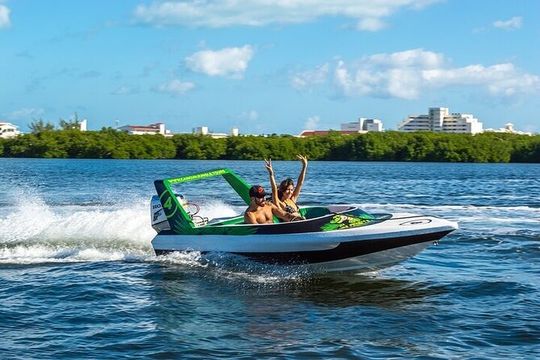Speedboat and Snorkel Adventure in Cancun Mangroves