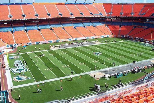 Miami Dolphins Football Game at Hard Rock Stadium