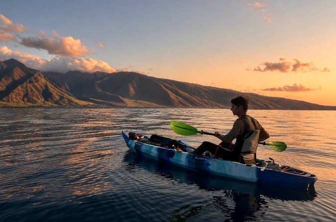 Turtle Town Sunset Kayak & Snorkel: Wailea