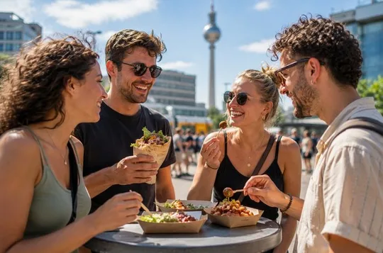 Berlin Vegetarian Food Tour: Currywurst, Döner & 6 Tastings