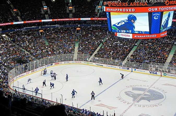 Vancouver Canucks Ice Hockey Game at Rogers Arena