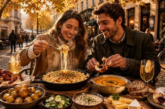 Berlin Autumn Vegetarian Street Food Walking Tour
