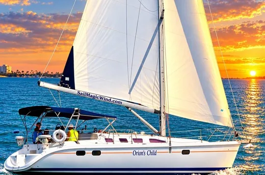 Sunset Sail in the Gulf of Mexico for up to 6 Guests